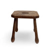 Vintage French Wooden Stool