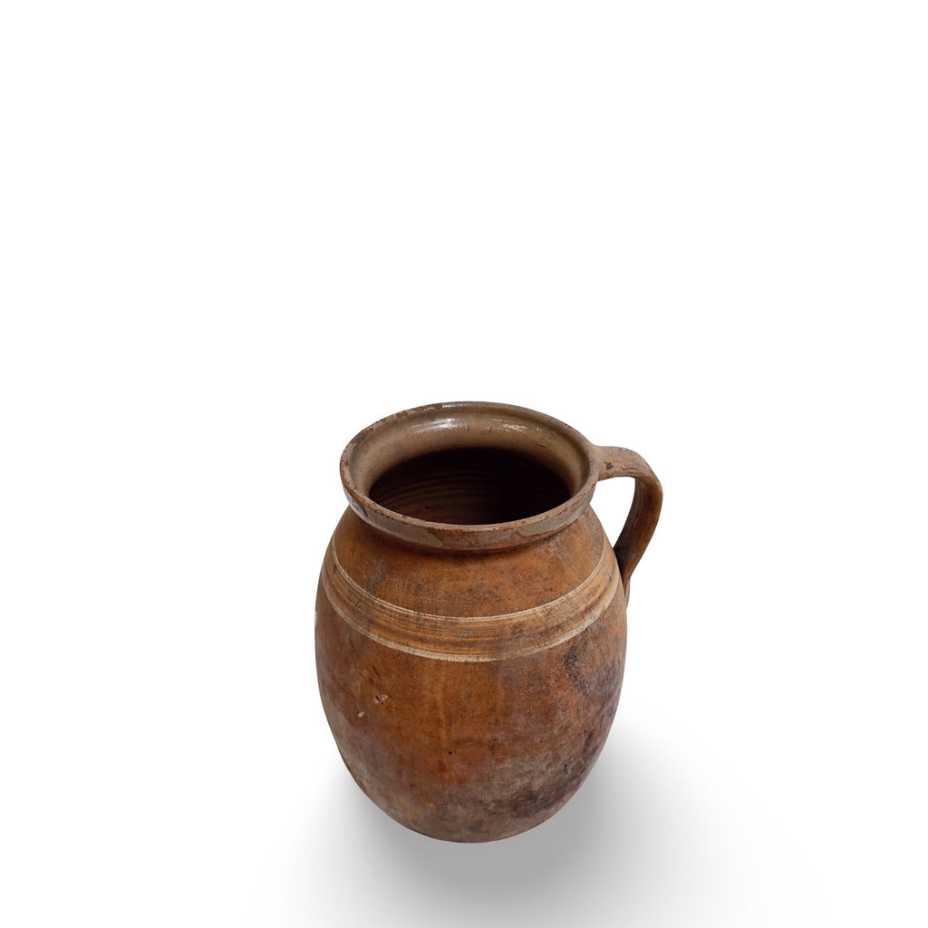 European Pot With Handle