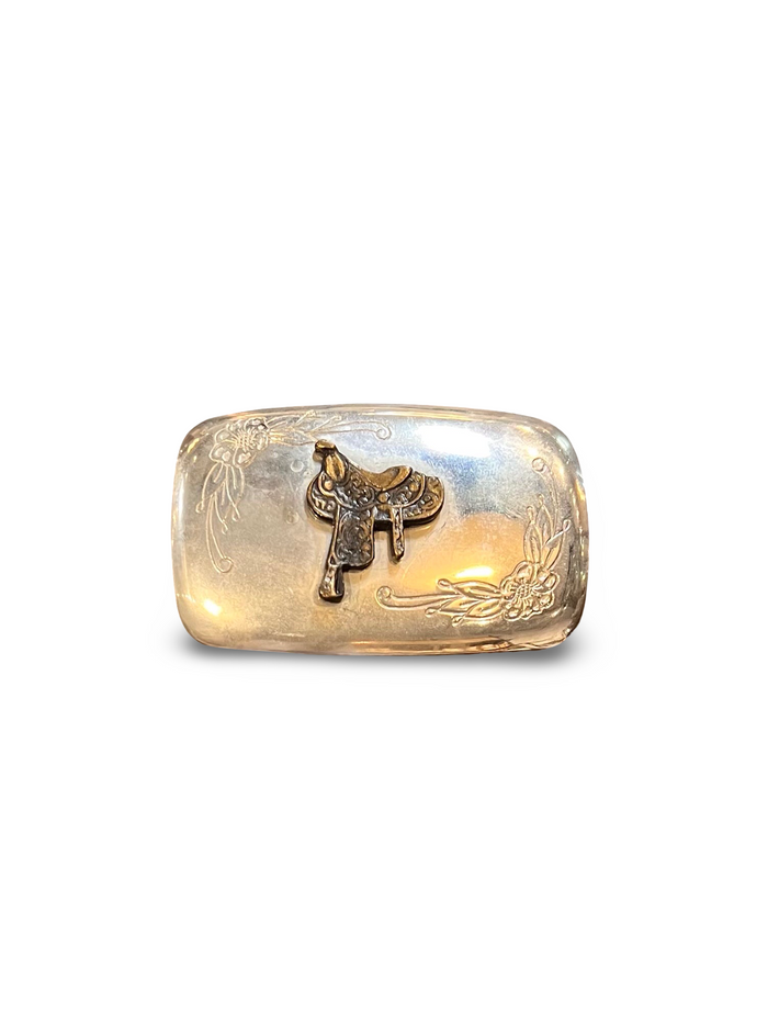 Vintage Saddle Belt Buckle