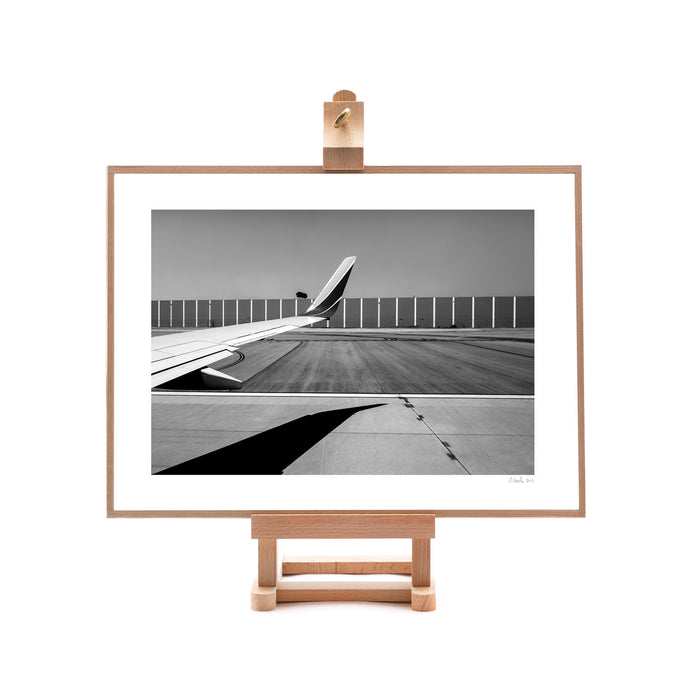 Burbank Take Off On Easel