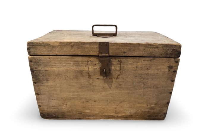 Antique French Wooden Box