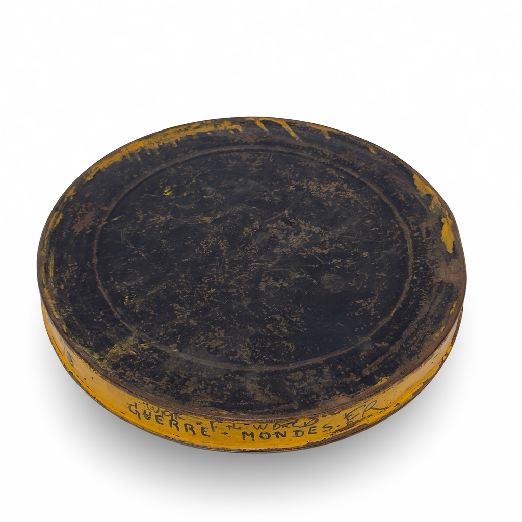 Vintage French Film Canister – La Guerre des Mondes