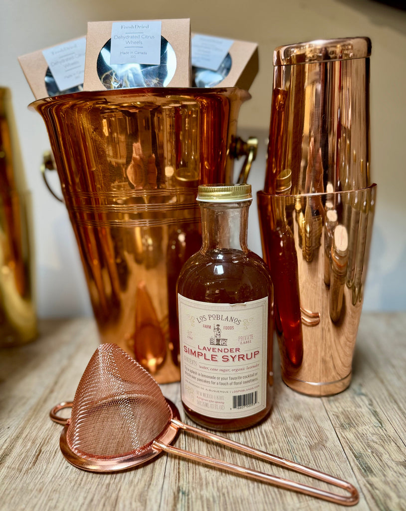 Vintage French Copper & Brass Champagne Bucket