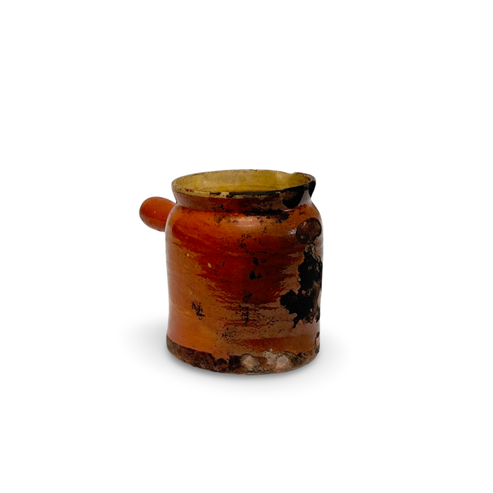 19th c. French Glazed Terracotta Pot