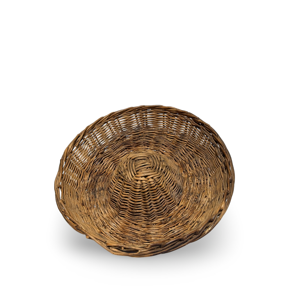 Antique French Bread Proofing Basket