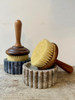 Marble Soap Dish & Dish Brush