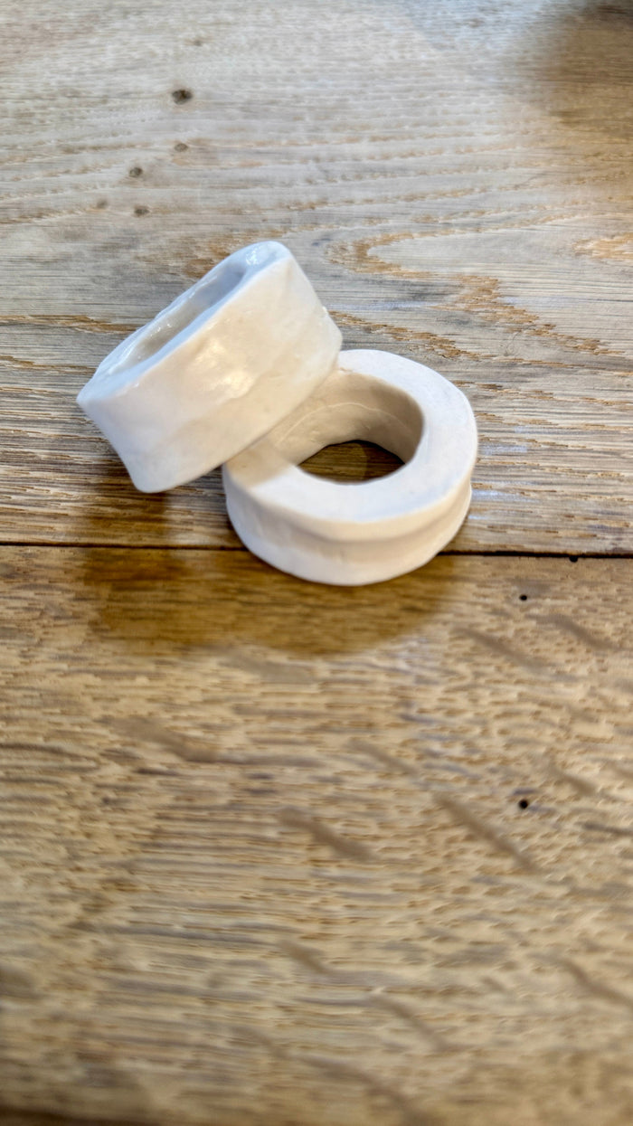 Handmade Ceramic Napkin Ring