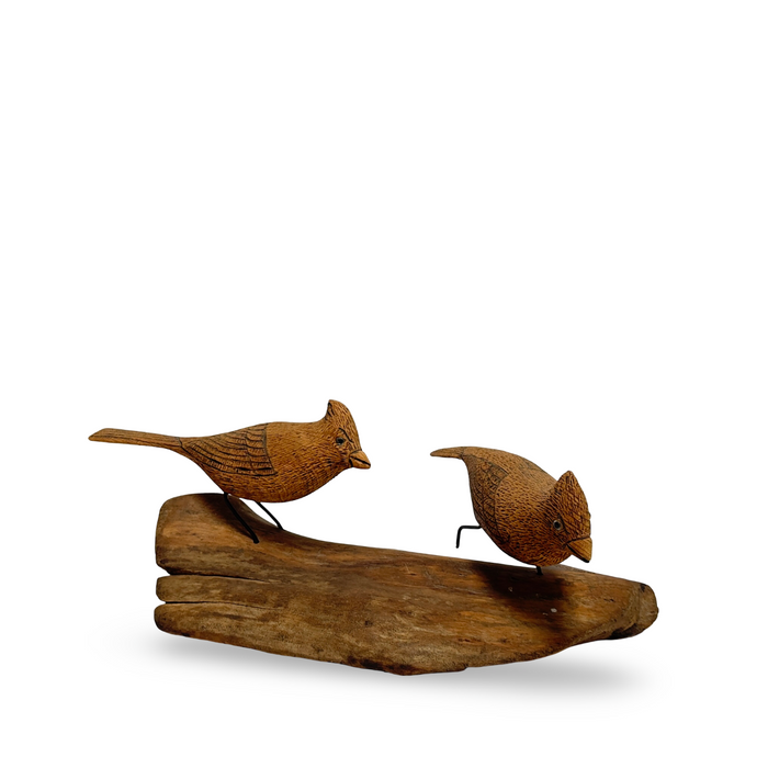 Folk Art Bird Sculpture