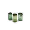 Vintage Green Glass Jar from France