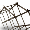 Vintage Collapsible Metal Wine Rack