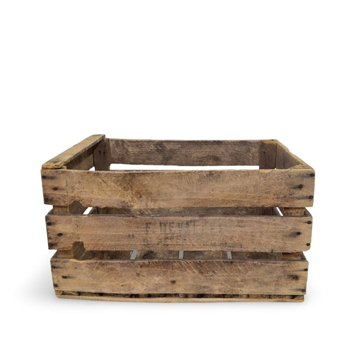 Vintage French Wood Crate