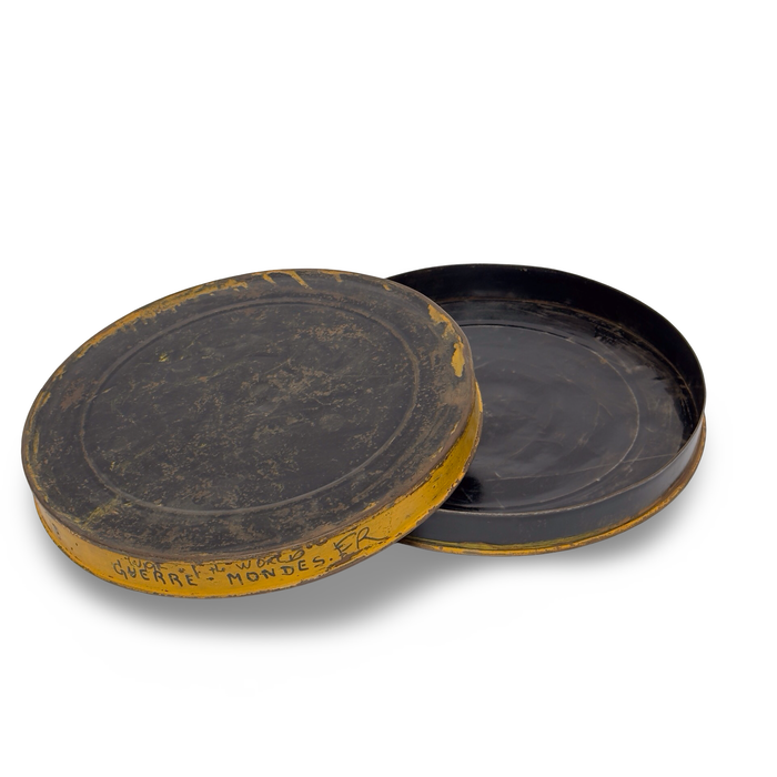 Vintage French Film Canister – La Guerre des Mondes