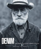 Denim book with portrait cover, black cowboy hat and jacket, title text included