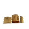 Wooden Puzzle Hat Mold from the 1800's / Large