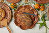 Vintage English Bread Board, Medium Scalloped