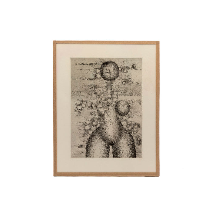 Vintage French Nude Etching No. 2