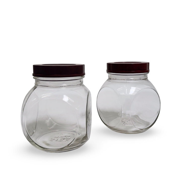 Vintage French Glass Candy Jar