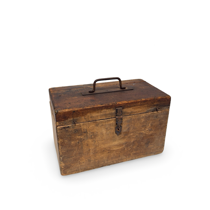 Antique French Wooden Box