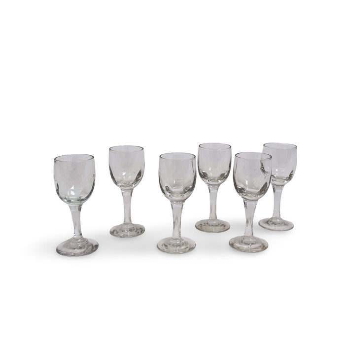 Vintage French Apéritifs Glassware Set of 6