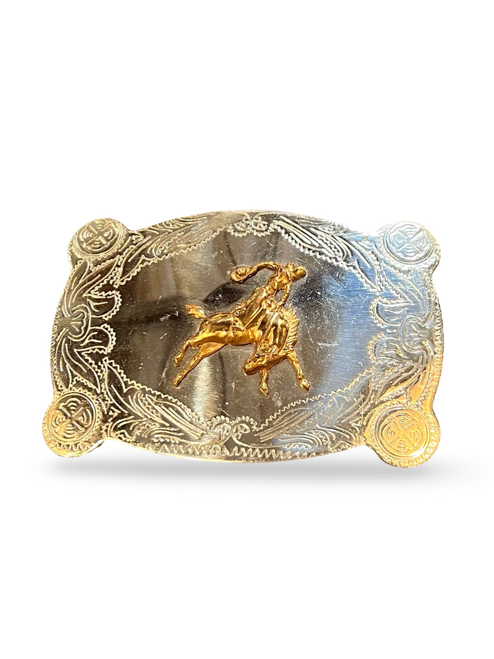 Vintage Rodeo Rider Belt Buckle