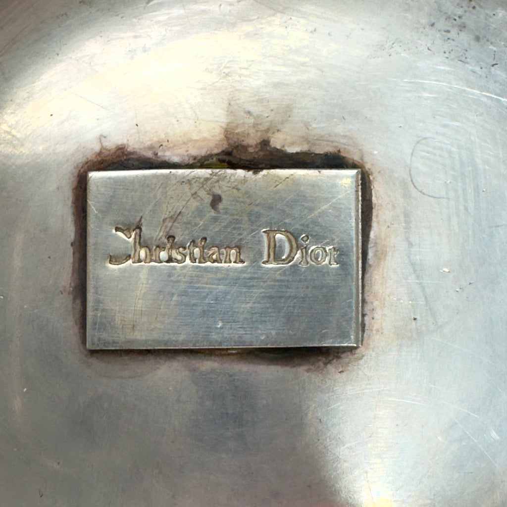 Christian Dior Silver-Plated Footed Bowl