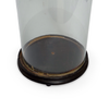 Antique French Wedding Dome with Wood Base