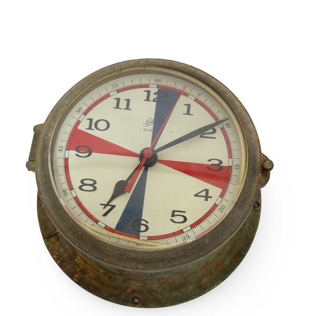 Schatz Vintage Lectromarine Nautical Ship Clock