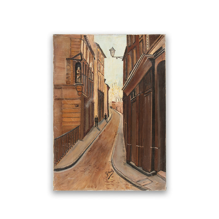 "Montée du Gourguillon" Vieux Lyon by G. Harle