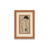 Nude Male Pencil Study by G. Leopold