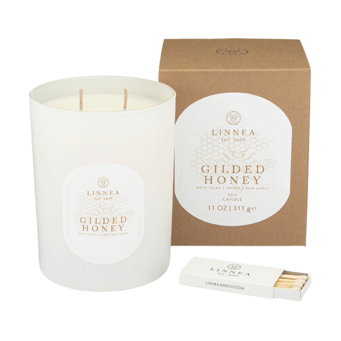 Linnea - Gilded Honey Candle