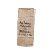 1876 Antique German Grain Sack - No. 60