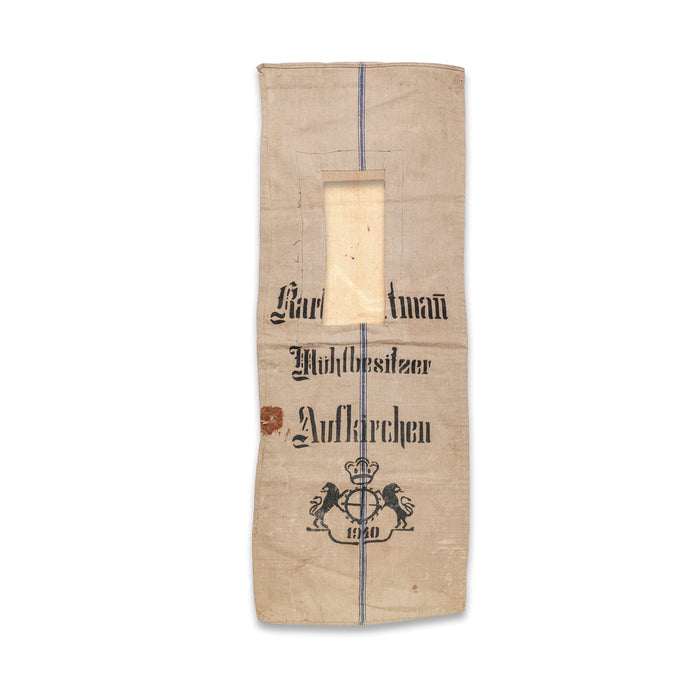 1940 Vintage German Grain Sack - No. 69