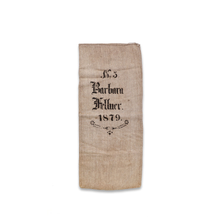 1879 Antique German Grain Sack - No. 71