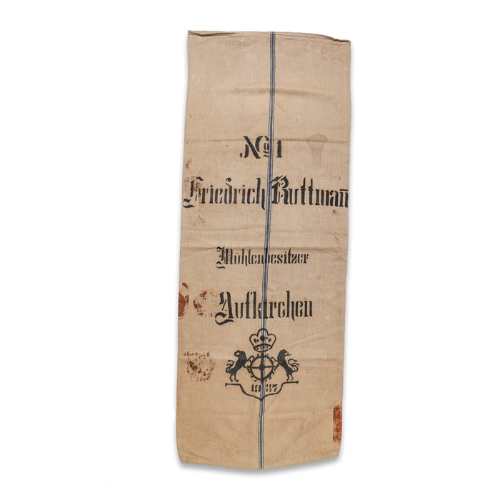 1937 Vintage German Grain Sack - No. 26