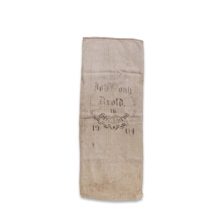 1904 Original Vintage German Grain Sack - No. 88