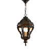 Antique Belgium pendant light