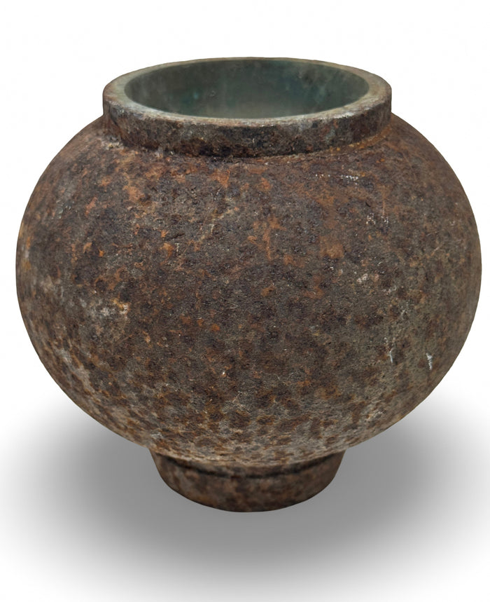 Antique French Metal Vessel