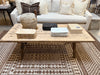 Vintage European Wood Coffee Table