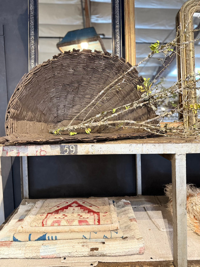 Antique French Harvest Basket