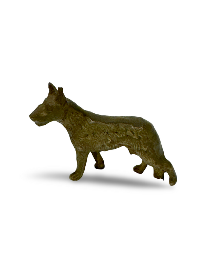 Vintage Bronze Dog