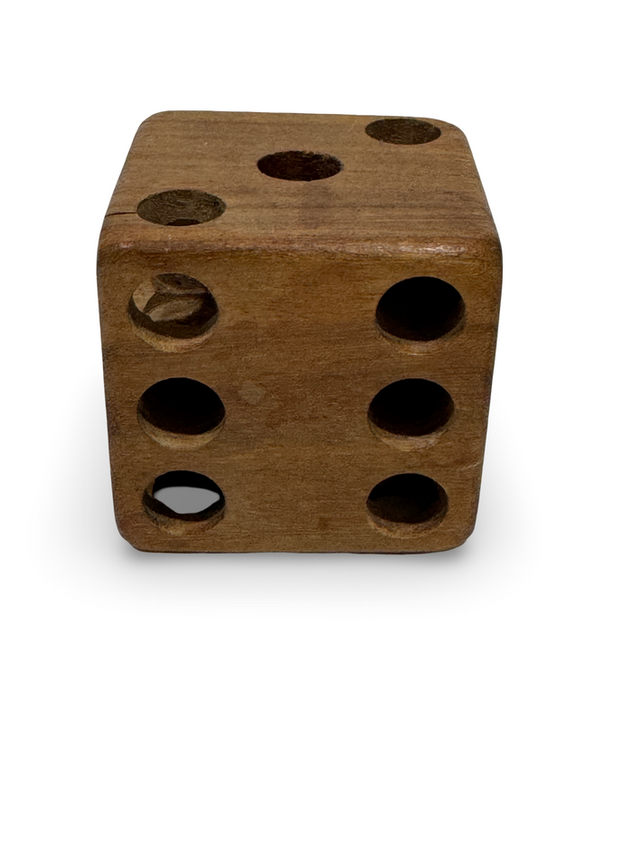 Vintage Oversized Wooden Die