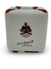 Vintage Brugerolle Aigle Rouge Napoleon Cognac Ceramic Ashtray