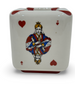 Vintage Brugerolle Aigle Rouge Napoleon Cognac Ceramic Ashtray