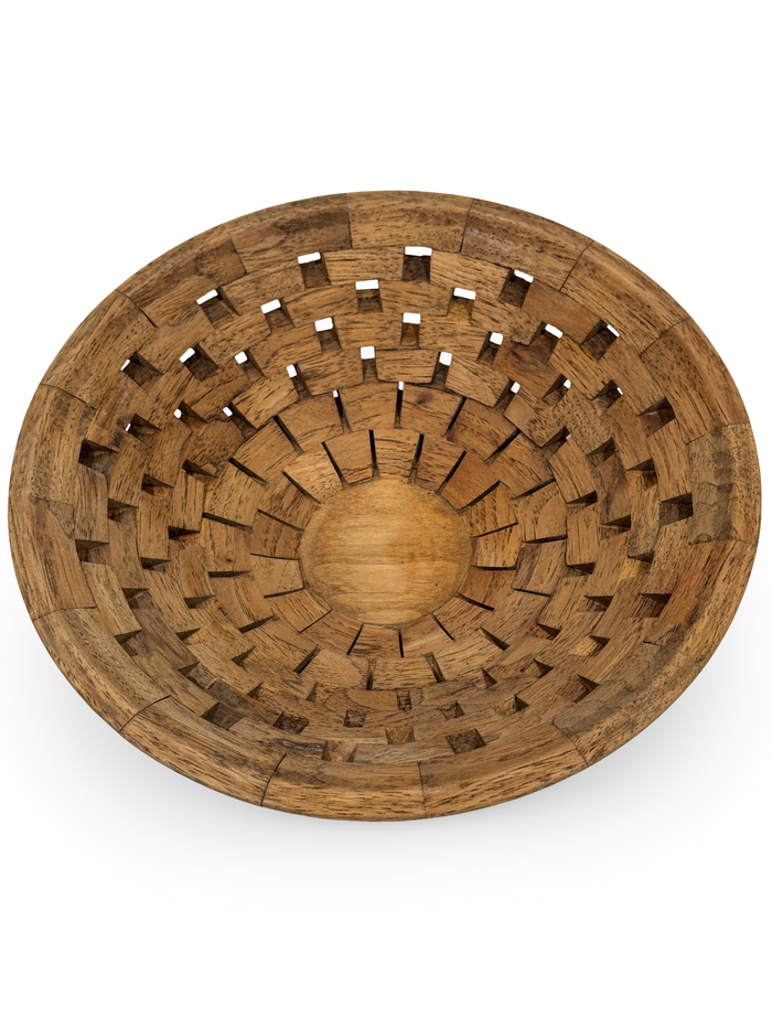 Vintage Basket Bowl