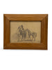 Vintage “Two Horses Mother and Foal"