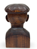 Vintage Handcarved Male Bust by J. Alberdi