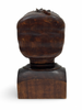 Vintage Hand-carved Female Bust by J. Alberdi