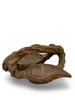 Vintage Wood Hand Carved Bowl