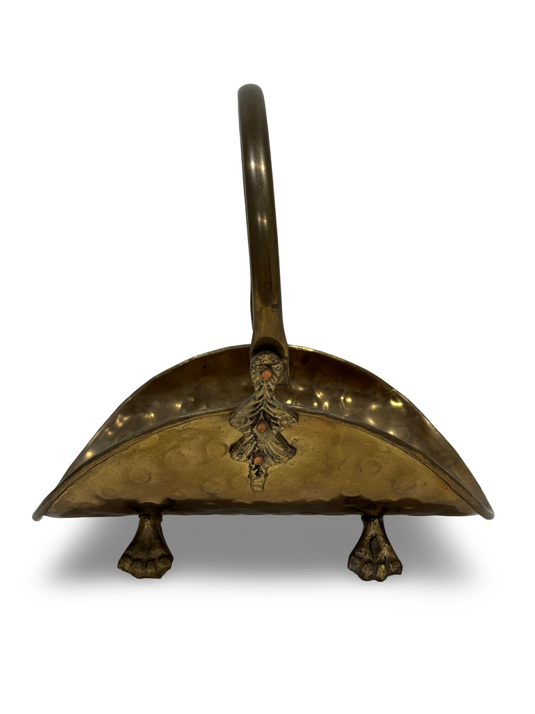 Vintage Brass Basket