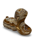 Vintage Opal Calcite Quartz Hippo Dish